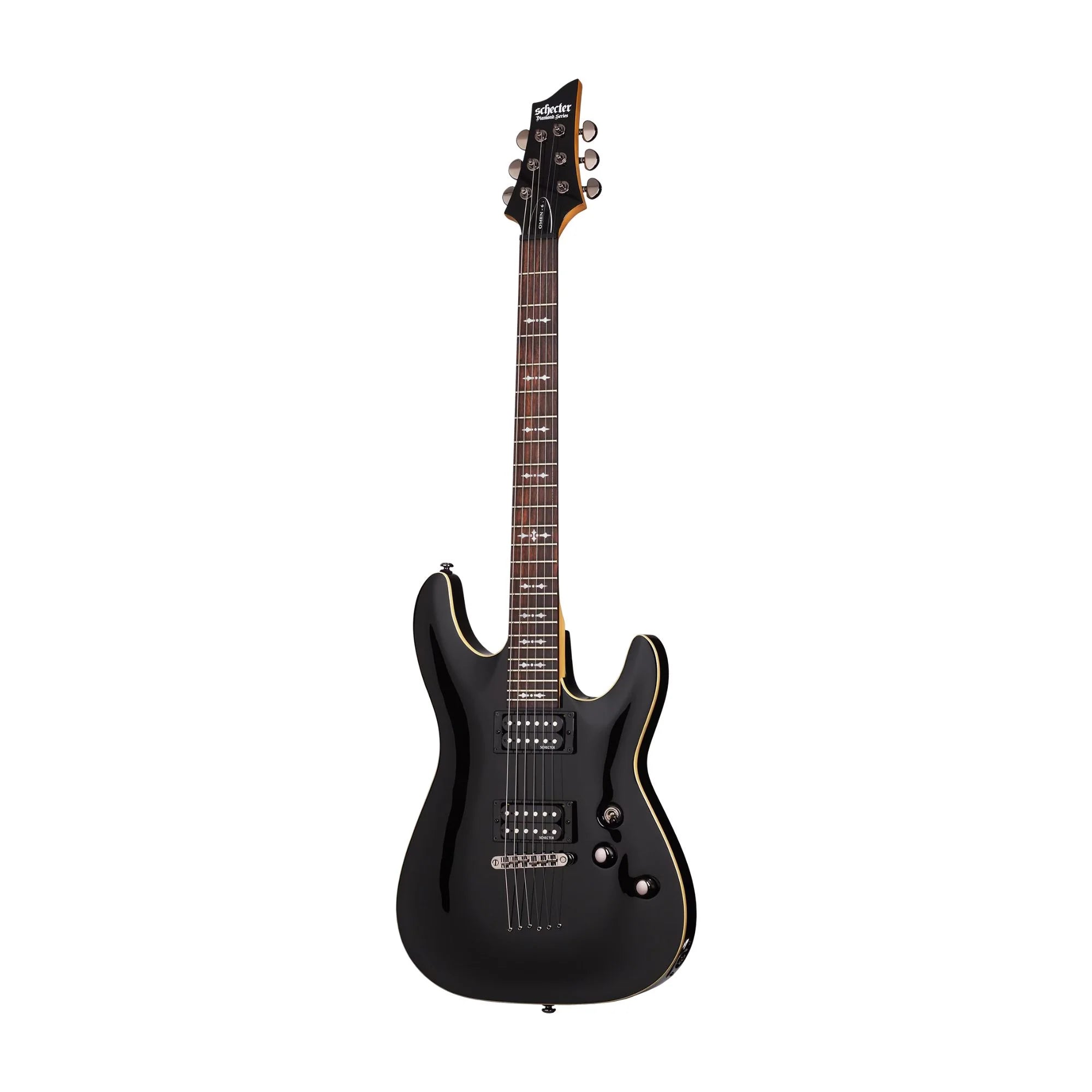 Schecter Omen-6 Gloss Black Guitarra Eléctrica 6 cuerdas