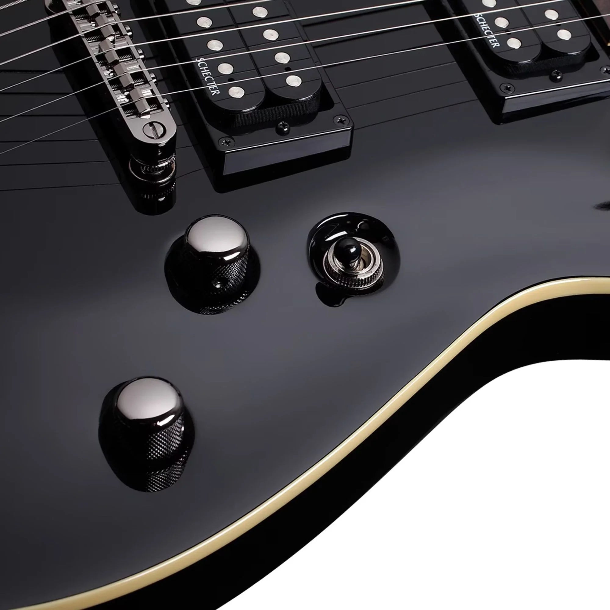 Schecter Omen-6 Gloss Black Guitarra Eléctrica 6 cuerdas