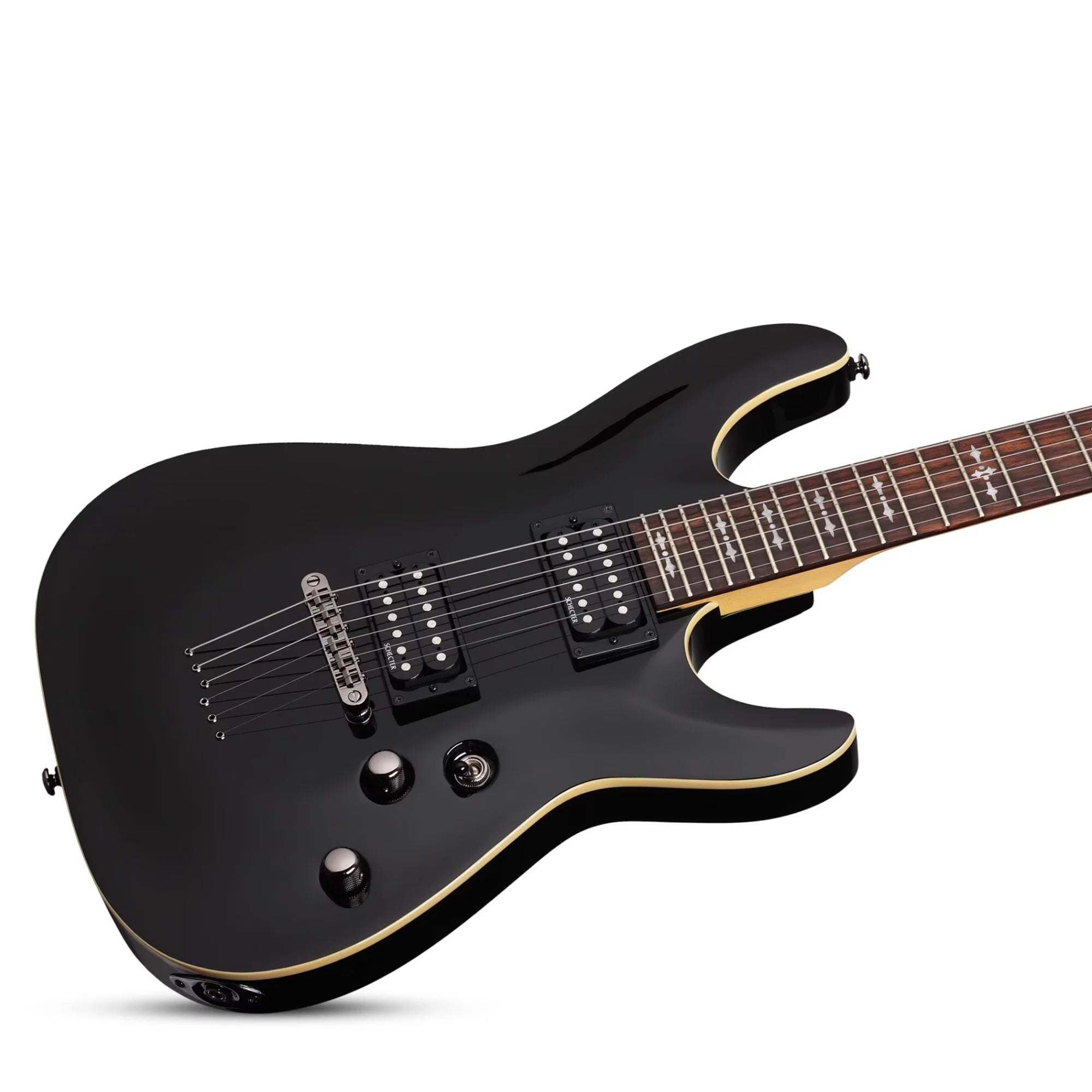 Schecter Omen-6 Gloss Black Guitarra Eléctrica 6 cuerdas