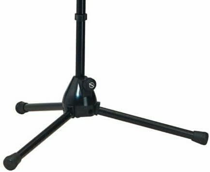 K&M 25900-500-55 atril microfono low profile negro