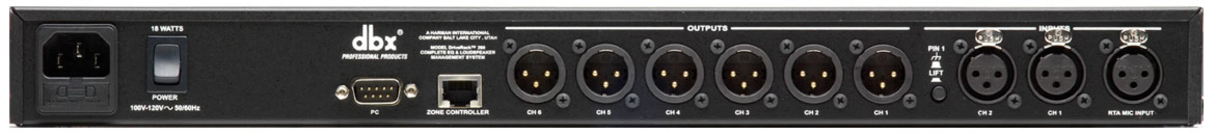 DBX DriveRack 260 Sistema de Gestión de Altavoces