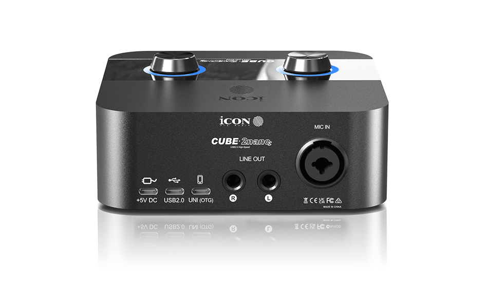 Icon Pro Audio Cube 2 Nano S interface home estudio