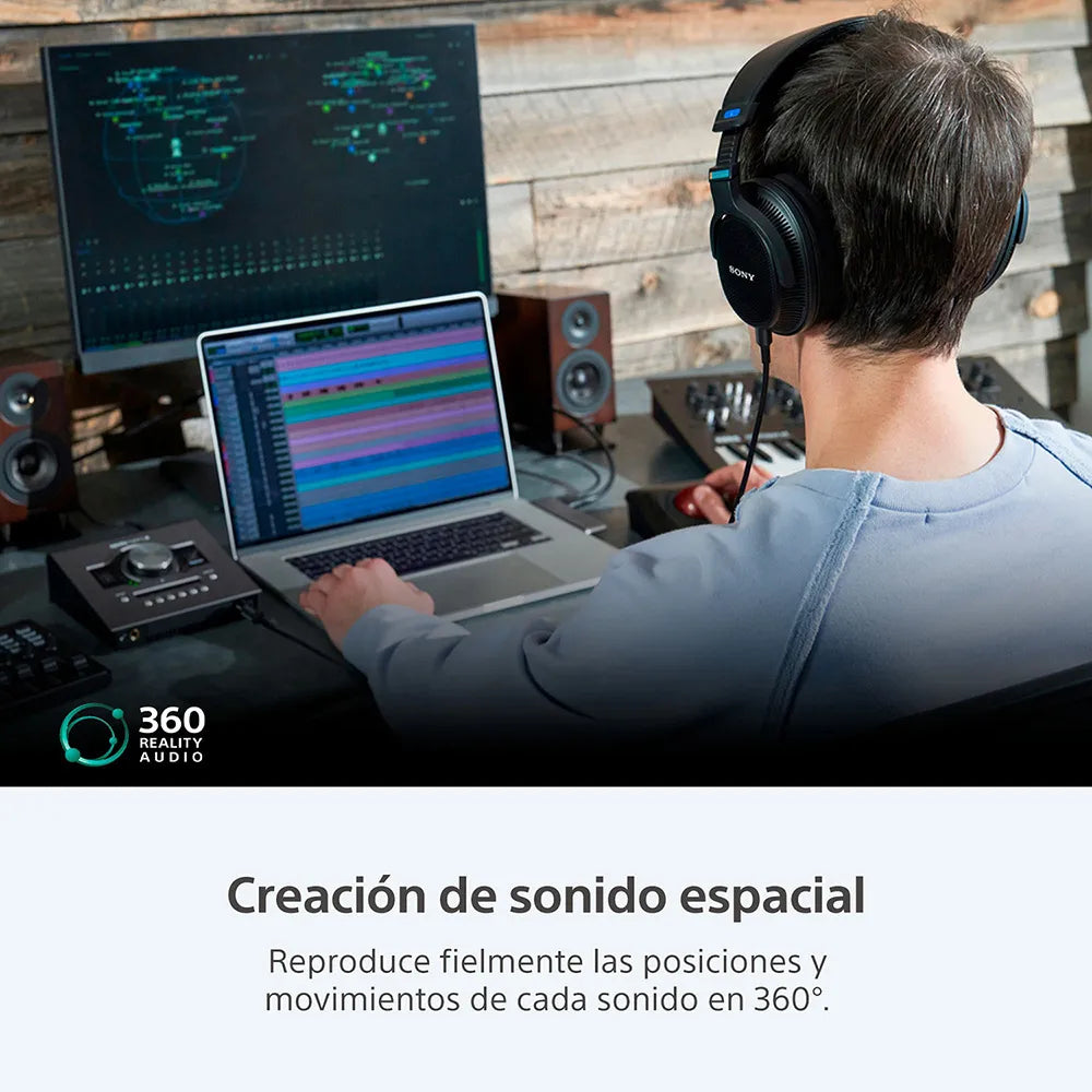 Sony MDR-MV1 Audífonos Open-Back para estudio profesional