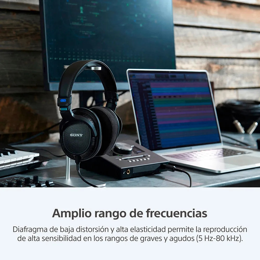 Sony MDR-MV1 Audífonos Open-Back para estudio profesional