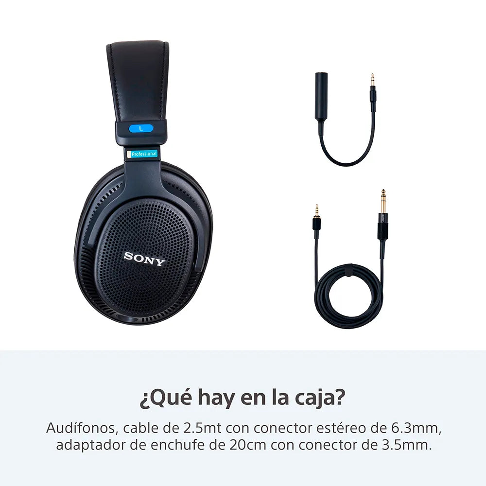 Sony MDR-MV1 Audífonos Open-Back para estudio profesional