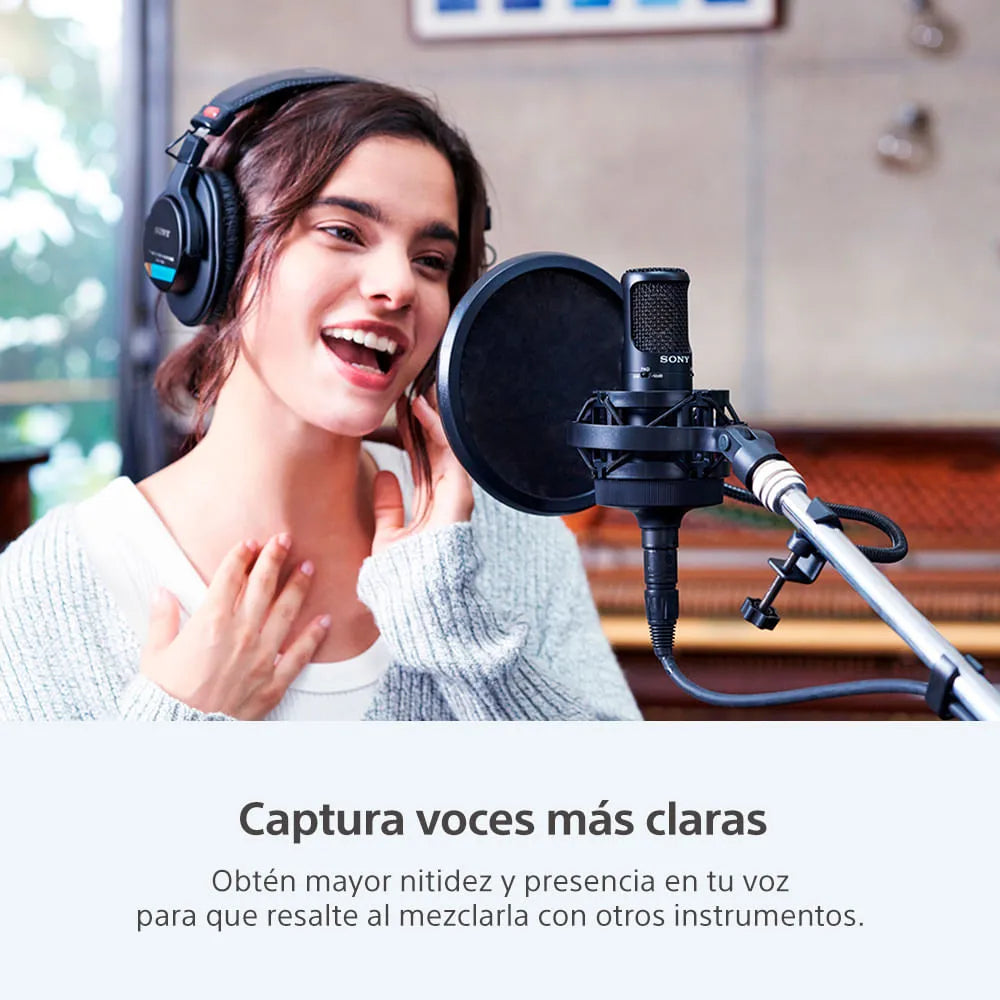 Sony C-80 Micrófono condensador unidireccional de estudio