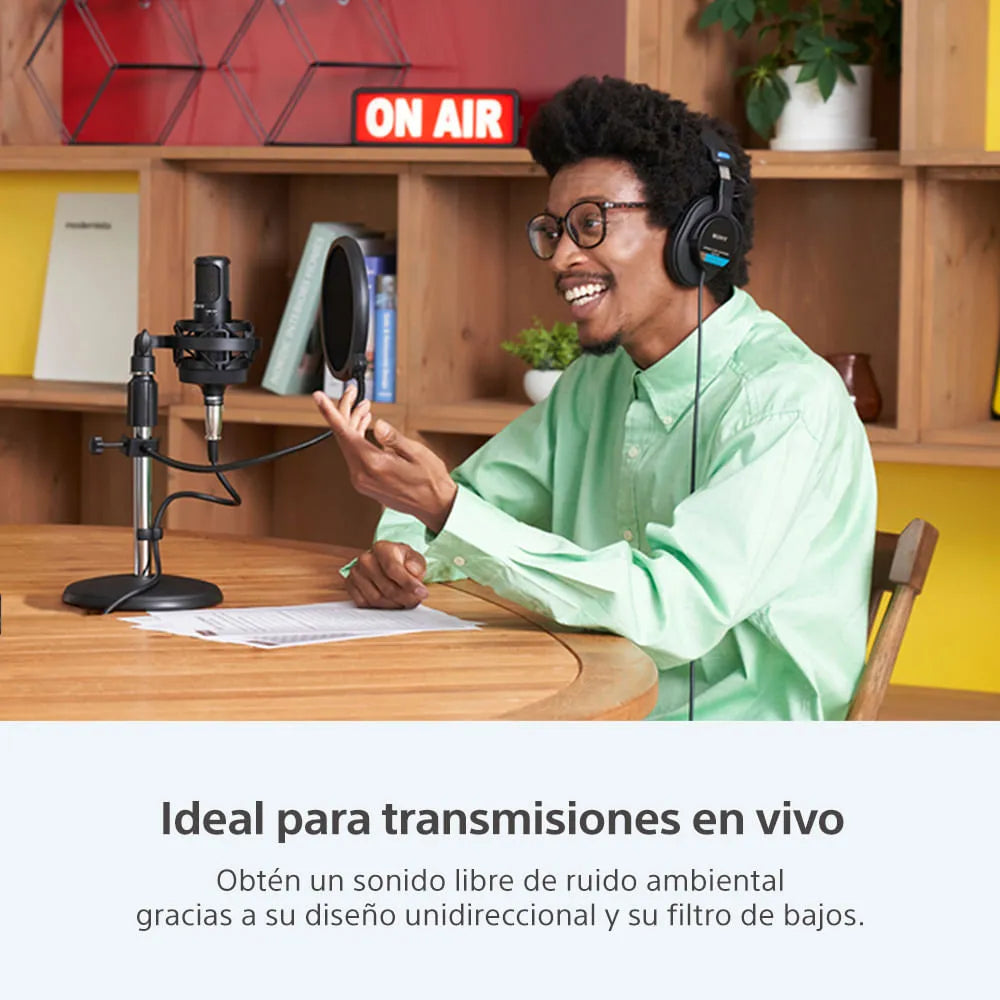 Sony C-80 Micrófono condensador unidireccional de estudio