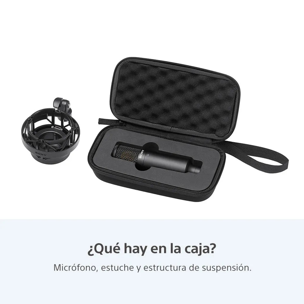 Sony C-80 Micrófono condensador unidireccional de estudio