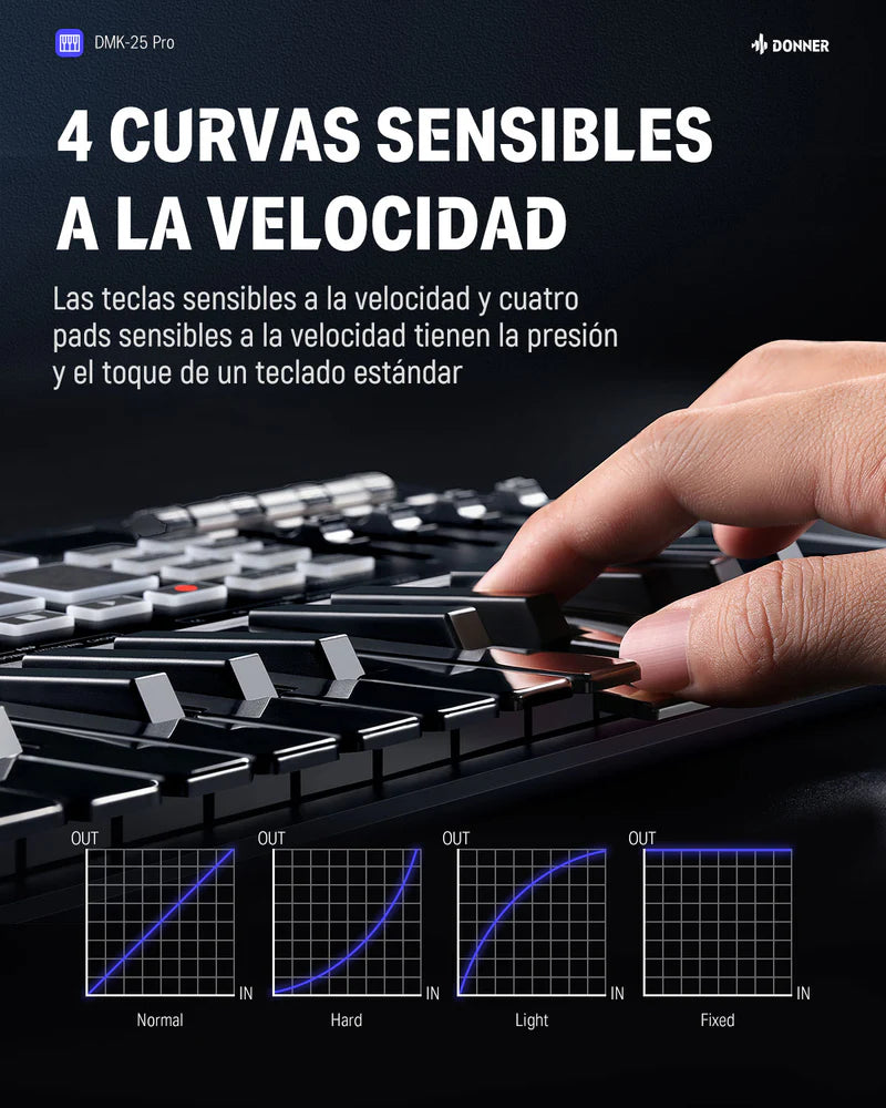 Donner DMK-25 Pro Controlador MIDI
