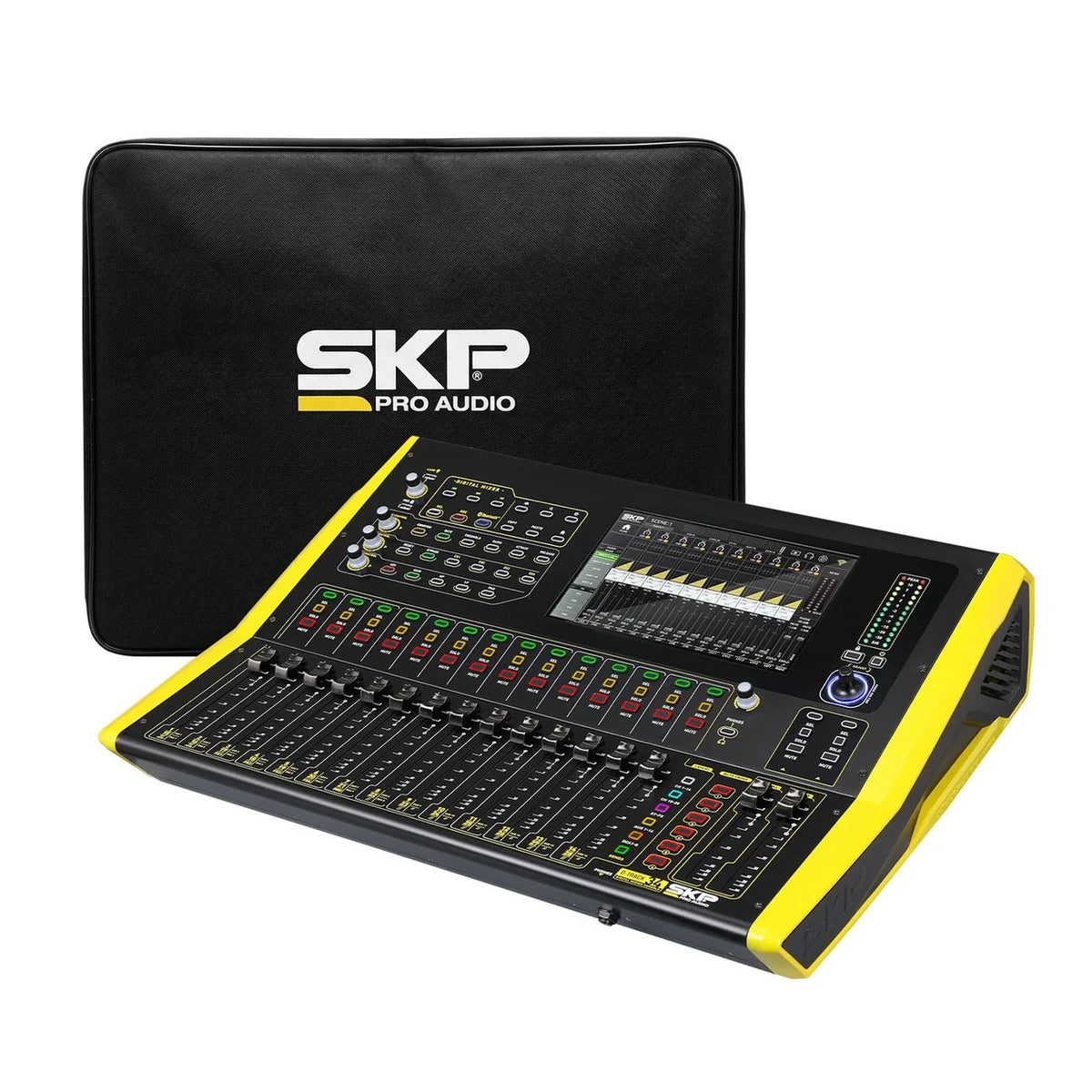 SKP D TRACK 34 Consola de Mezcla Digital Profesional con 16 Faders Motorizados