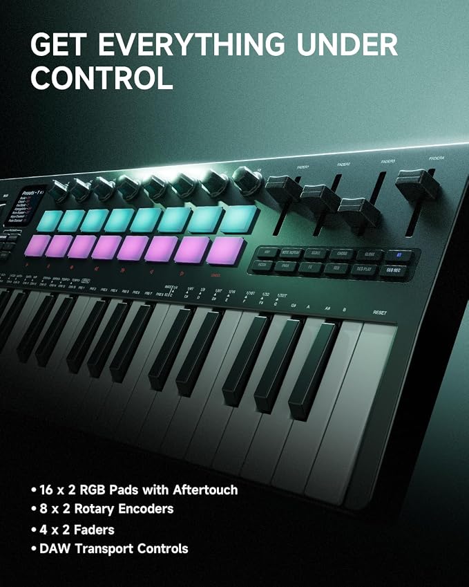 Donner STARRYKEY-37 PLAY Controlador de Teclado MIDI