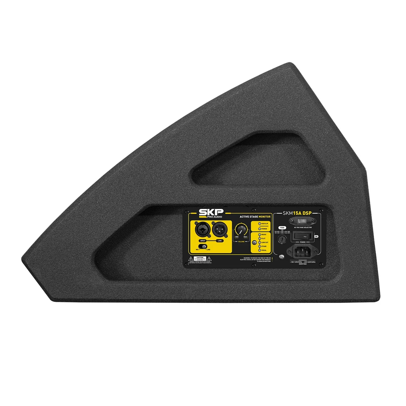 Monitor de Piso Activo SKP SKM15A MKII 15" Coaxial, 350W RMS y Procesador DSP