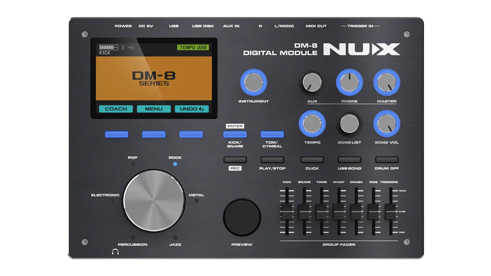 NUX DM-8 Batería Electrónica