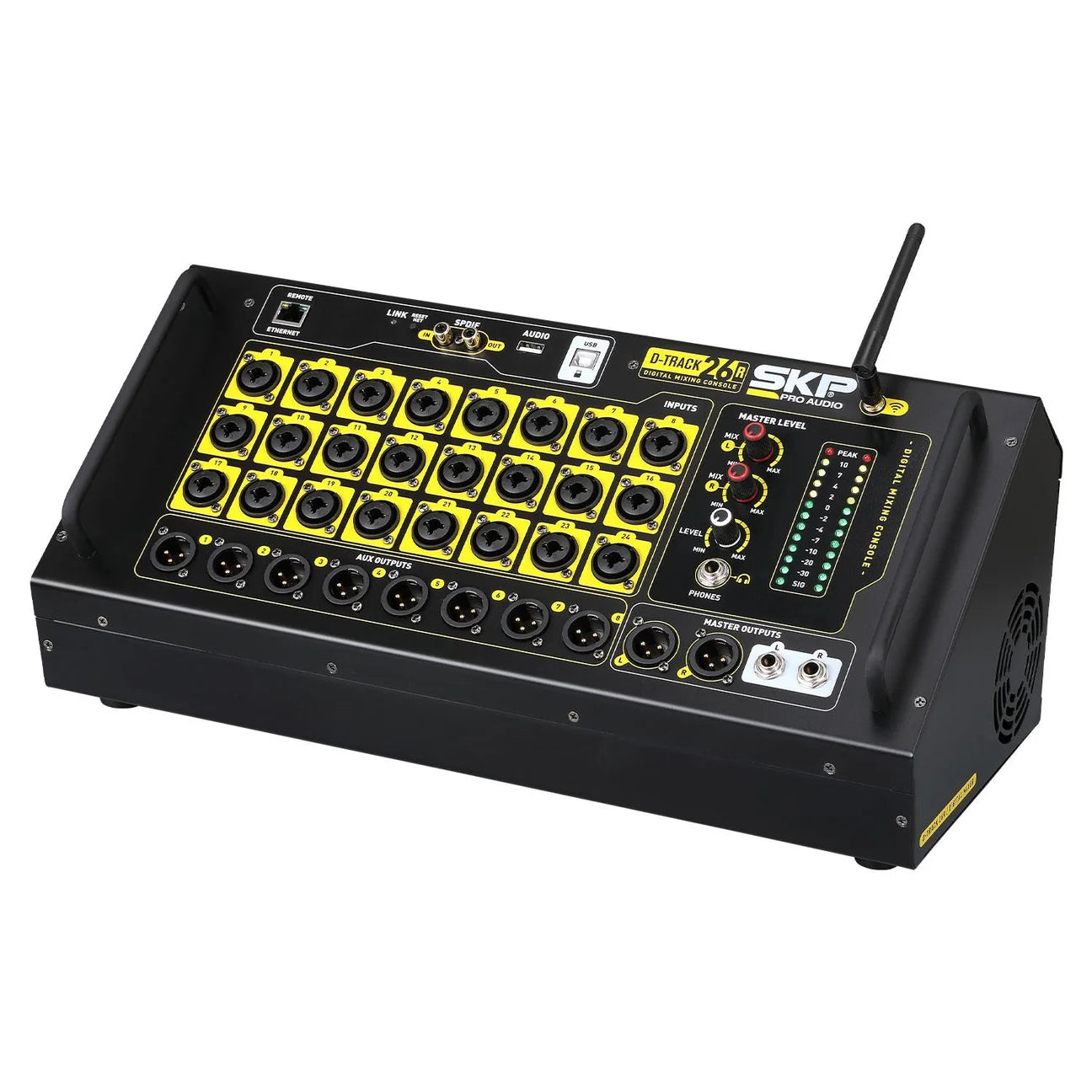 SKP D Track 26R Consola Digital de 24 Canales con Interfaz Multipista USB (16x16)