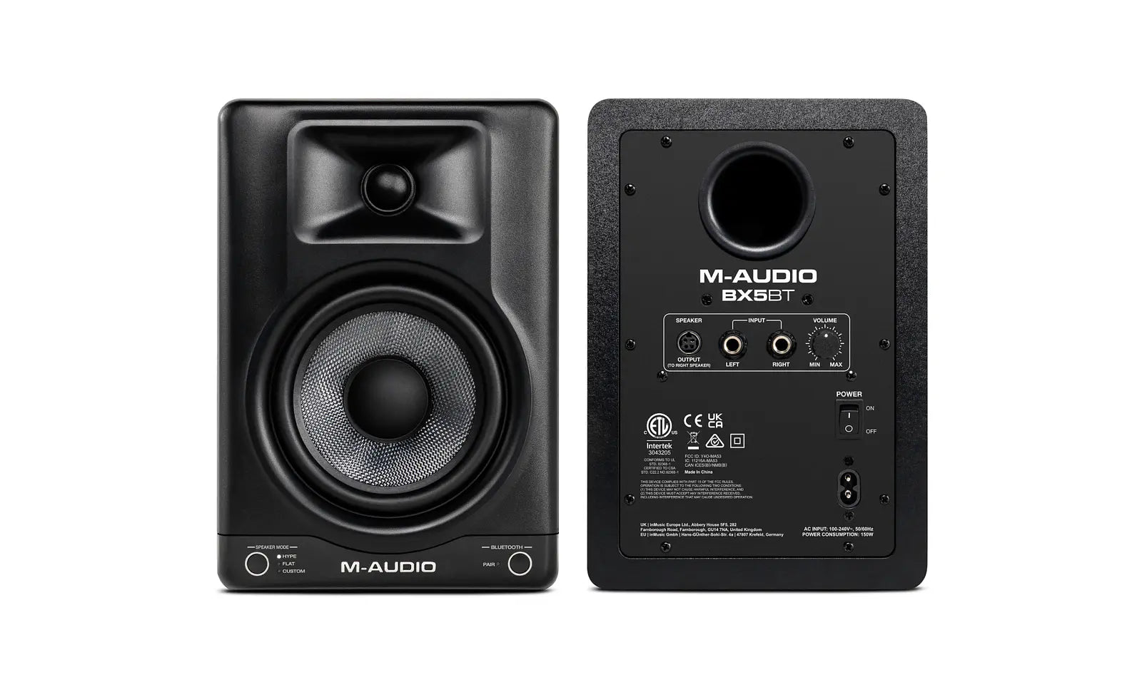 M-Audio BX5BTXEU Monitores de Estudio 5"