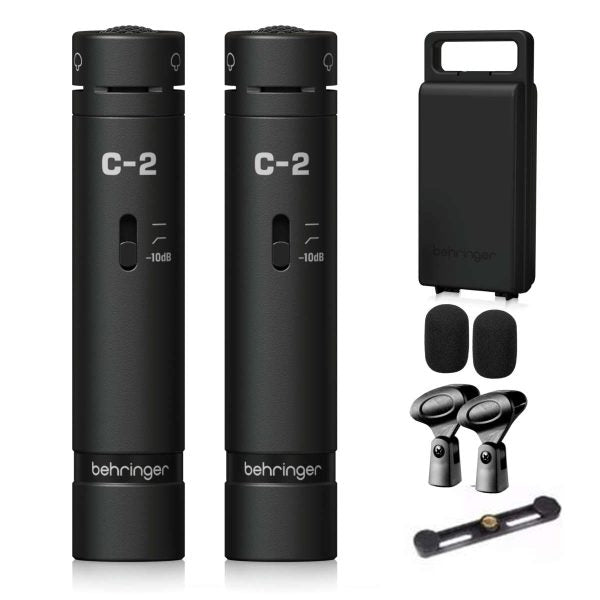 Behringer C-2 Micrófonos de condensador Dark Edition