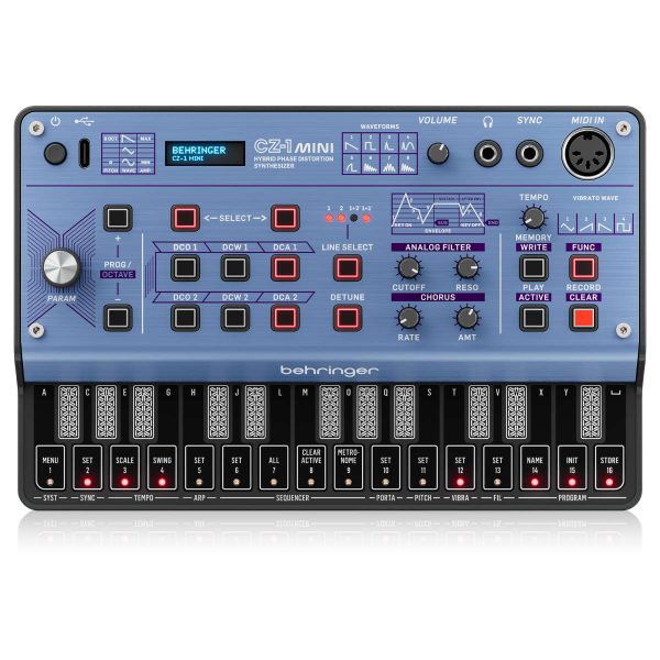 Behringer CZ-1 Mini Sintetizador Analógico Polifónico Formato Mini