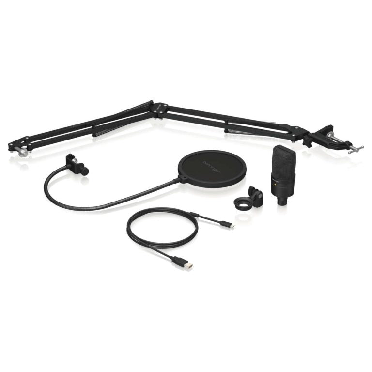 Behringer D3 Podcast Bundle Micrófono USB para Streaming