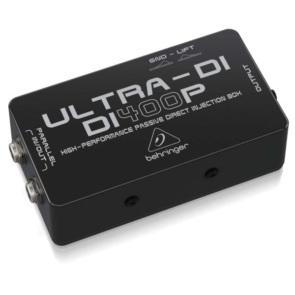 Behringer Ultra-DI DI400P Caja Directa Pasiva de Alta Performance