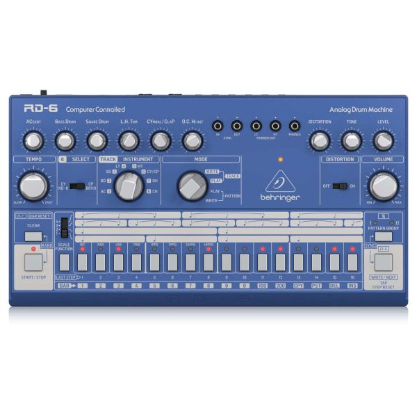 Behringer RD-6-BU Caja de ritmos analógica