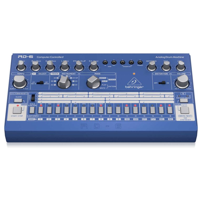 Behringer RD-6-BU Caja de ritmos analógica