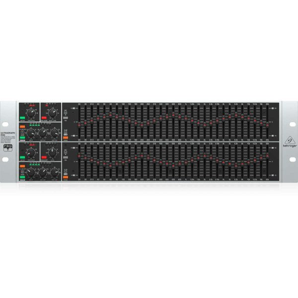 Behringer Ultragraph Pro FBQ6200HD Ecualizador Gráfico de 31 Bandas con FBQ