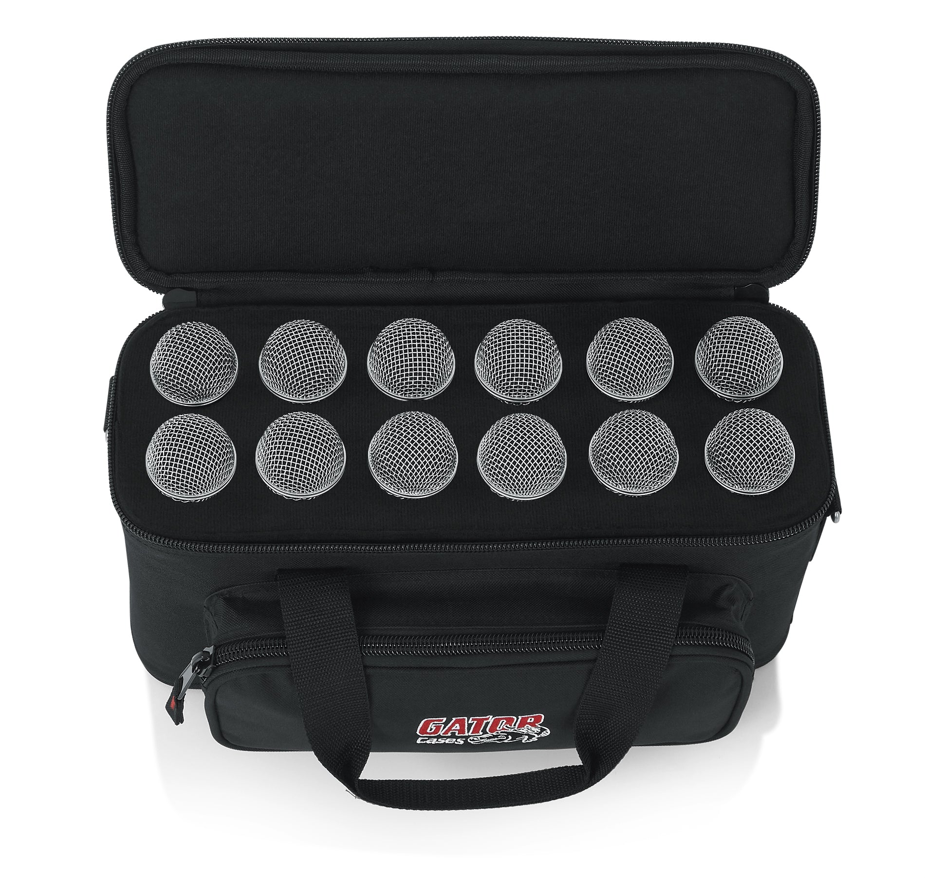 Gator GM-12B Maleta para 12 microfonos