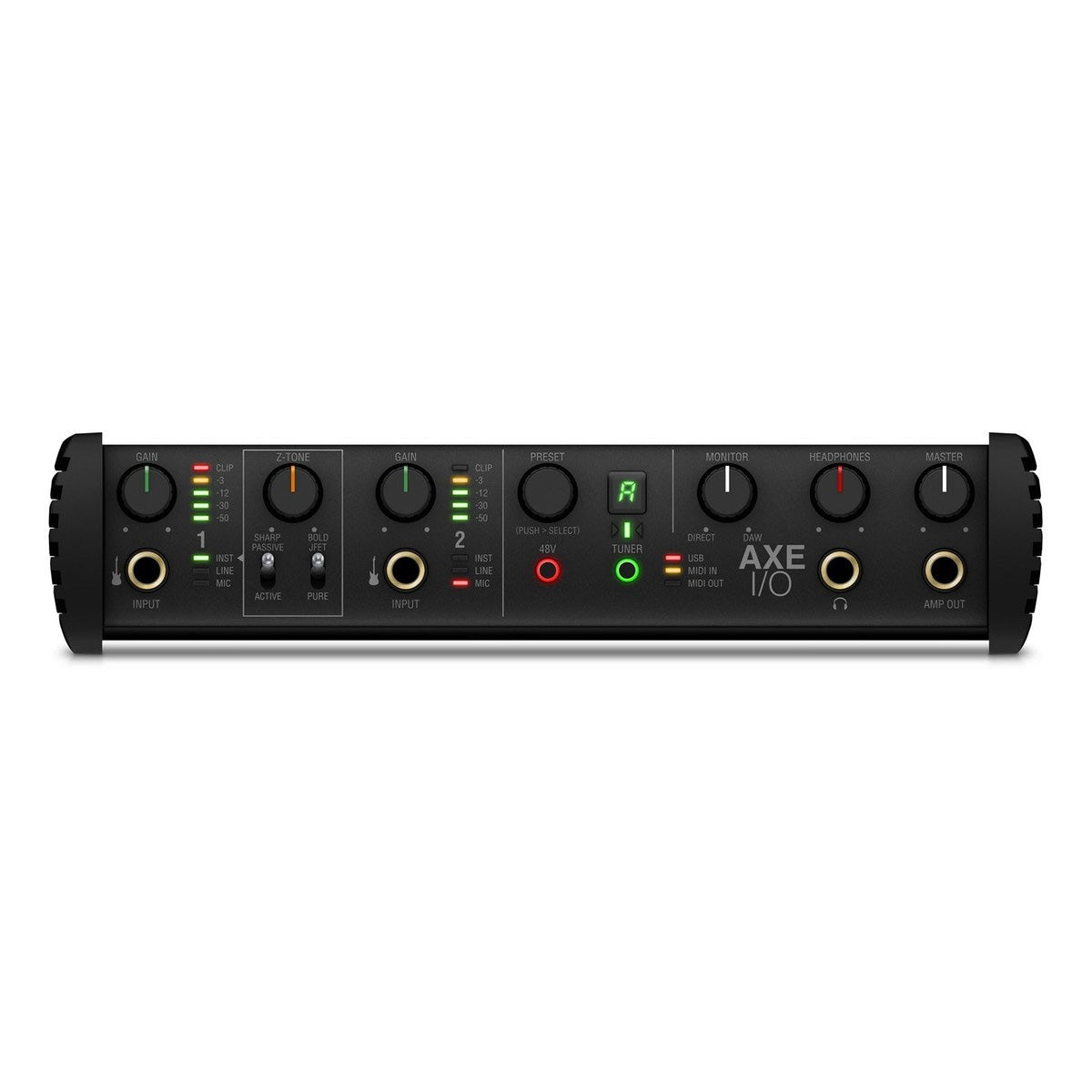 IK Multimedia AXE I/O Interface de Audio con Diseño de Guitarra Avanzado