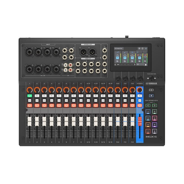 Yamaha MGX16 Consola de mezcla digital de 22 canales
