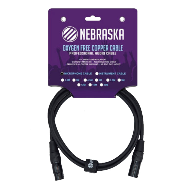 Nebraska MXF1 cable Microfono 1 mt