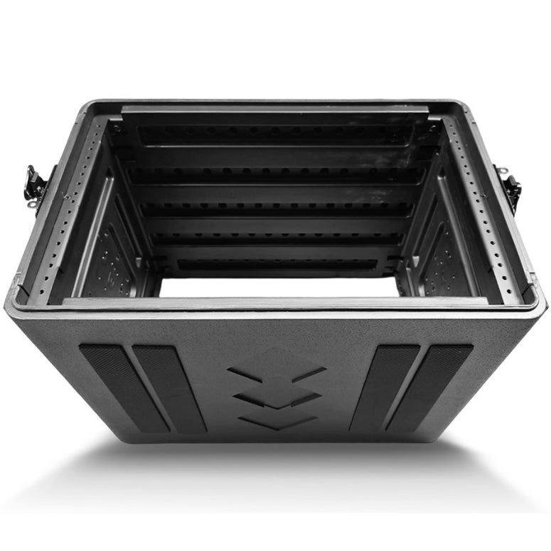 Black Crow PECQ-6U Case para equipos de audio 6u Largo
