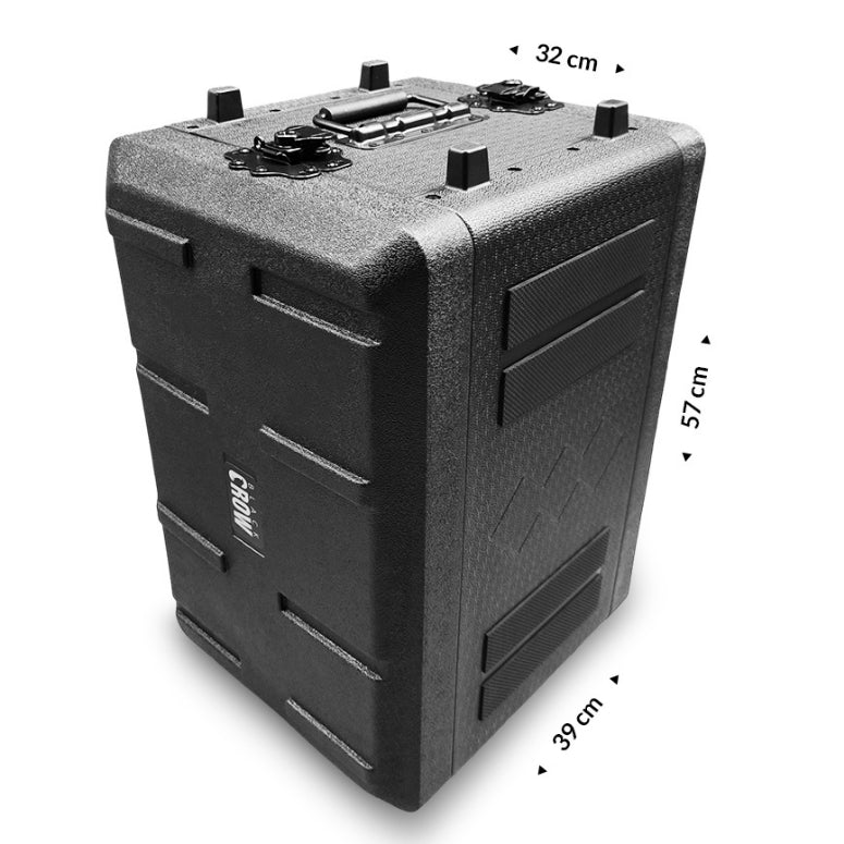 Black Crow PECQ-6US Case para equipos de audio 6u corto