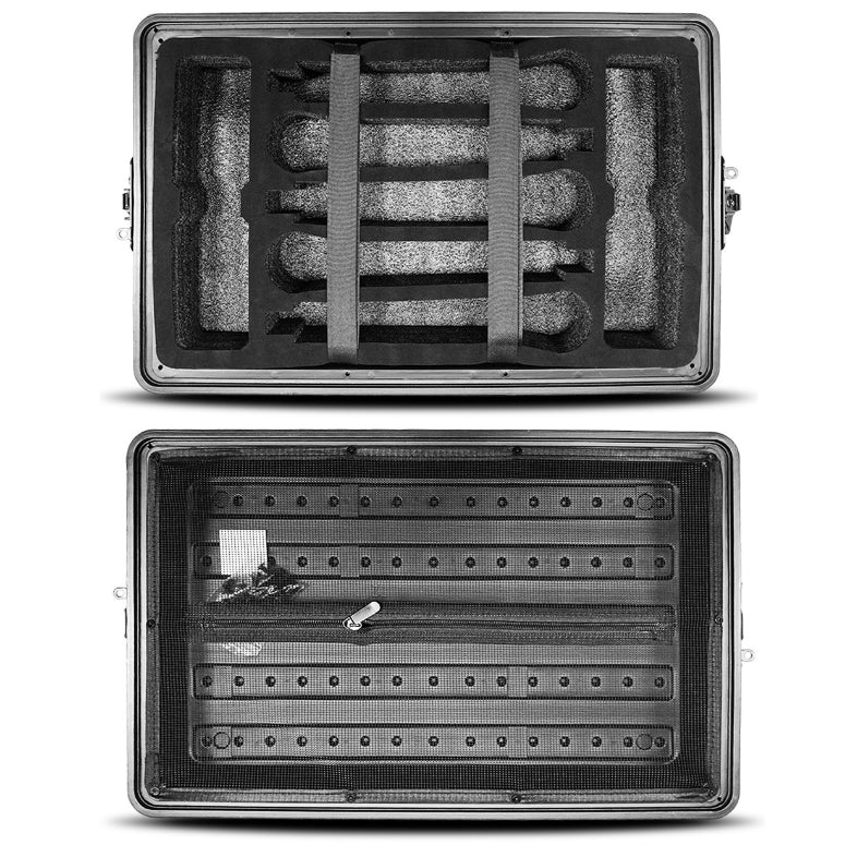 Black Crow PECQ-6US Case para equipos de audio 6u corto