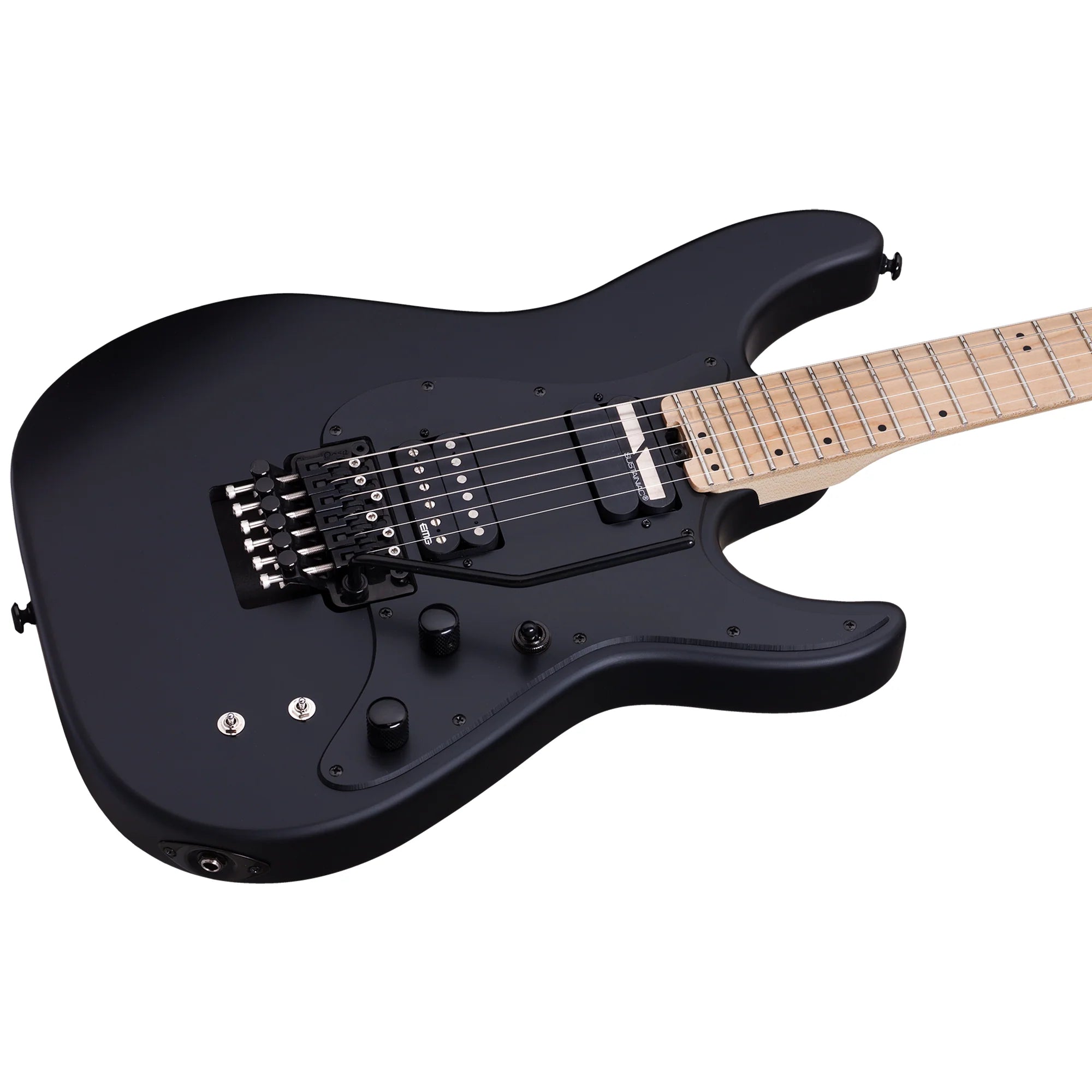 Schecter Sun Valley SS Satin Black Guitarra Eléctrica 6 cuerdas