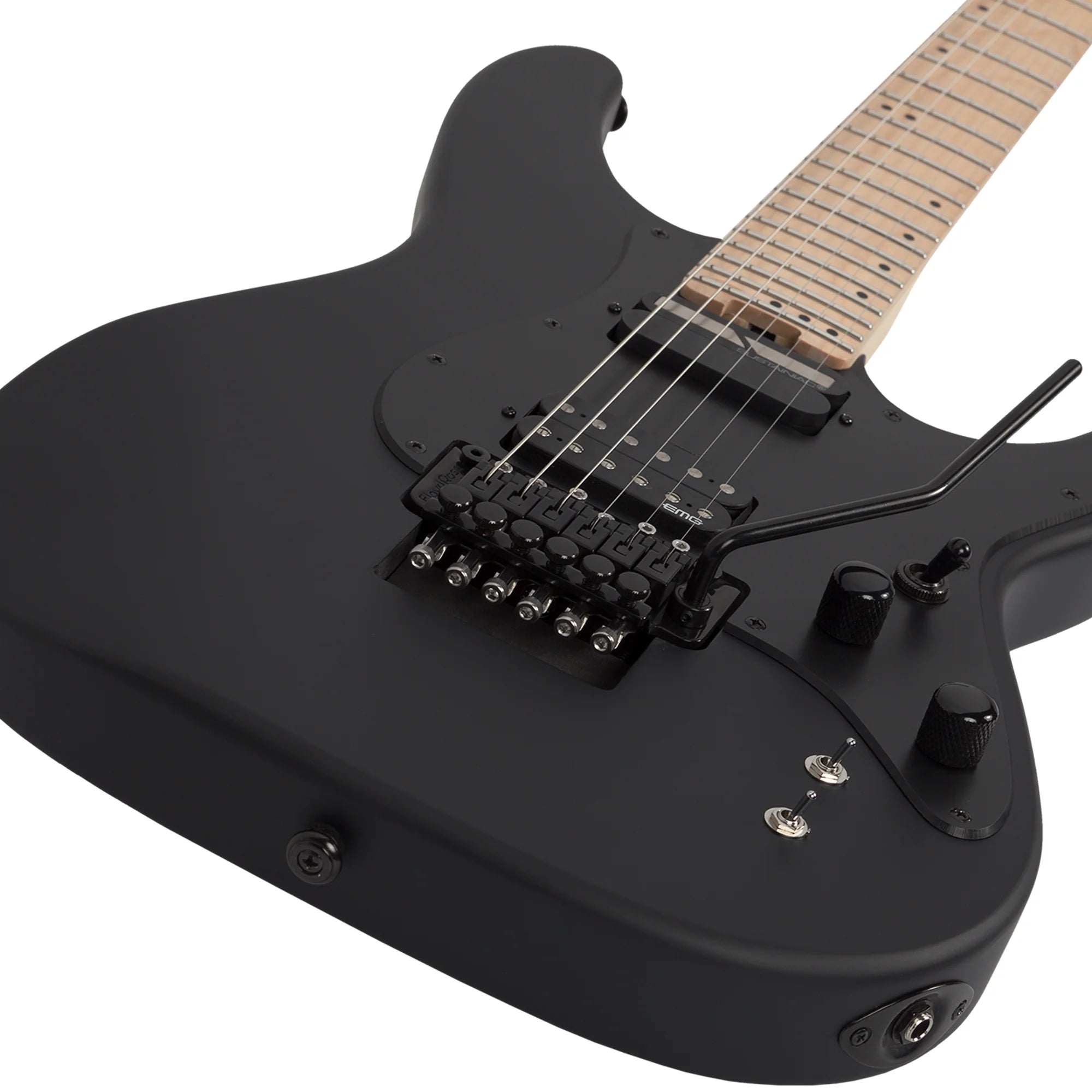 Schecter Sun Valley SS Satin Black Guitarra Eléctrica 6 cuerdas