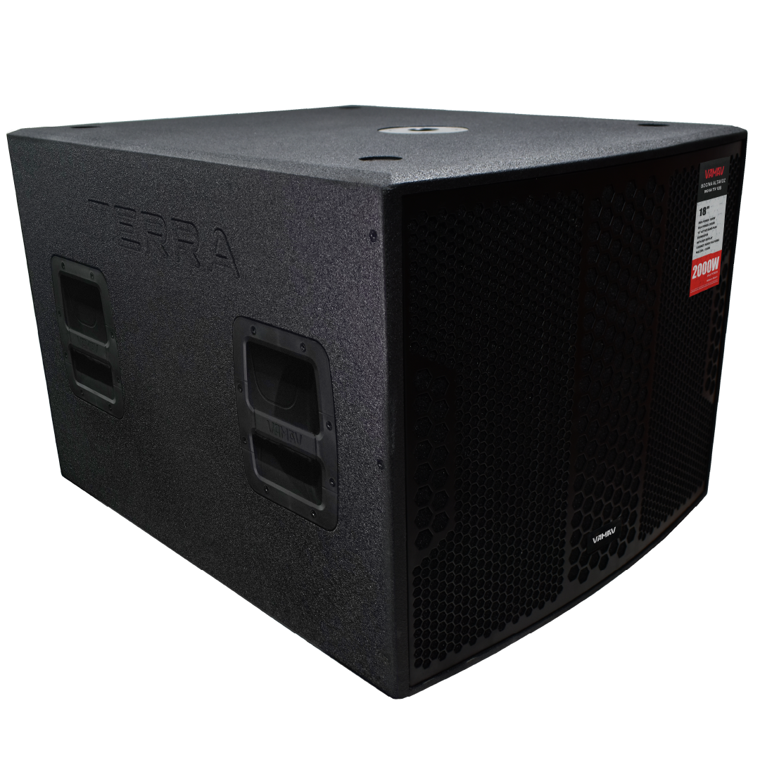 VAMAV TX18S 1000w RMS  DSP integrado Max SPL 130dB