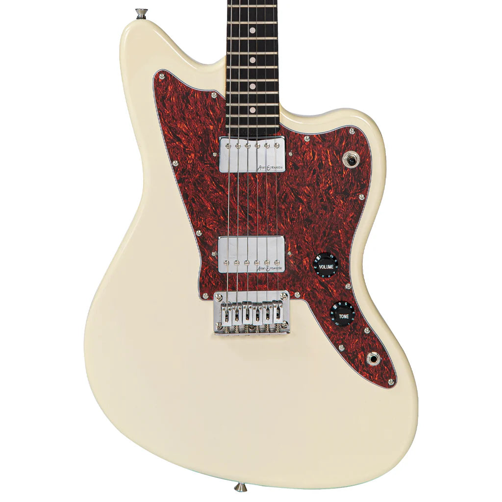 Vintage V50 Coaster Series Guitarra Eléctrica Blanco Vintage