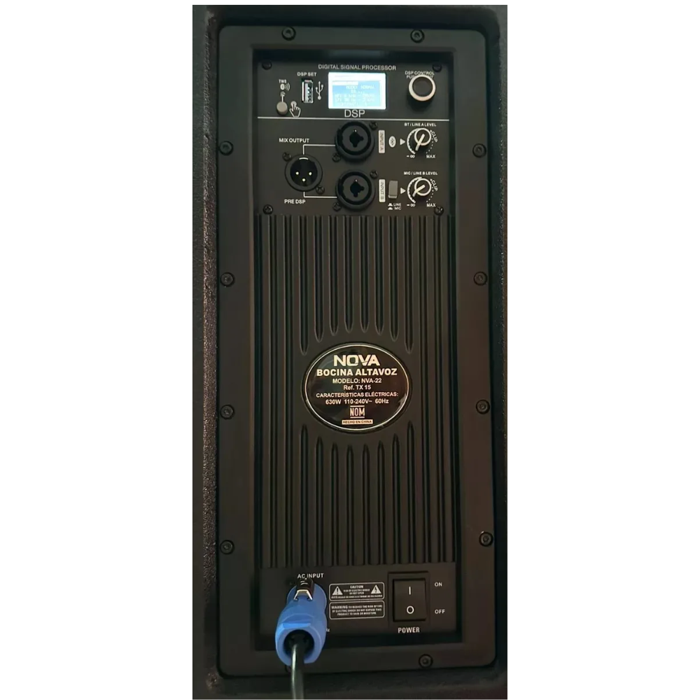 Vamav NOVA TX15 Caja Activa 15″ 630W RMS