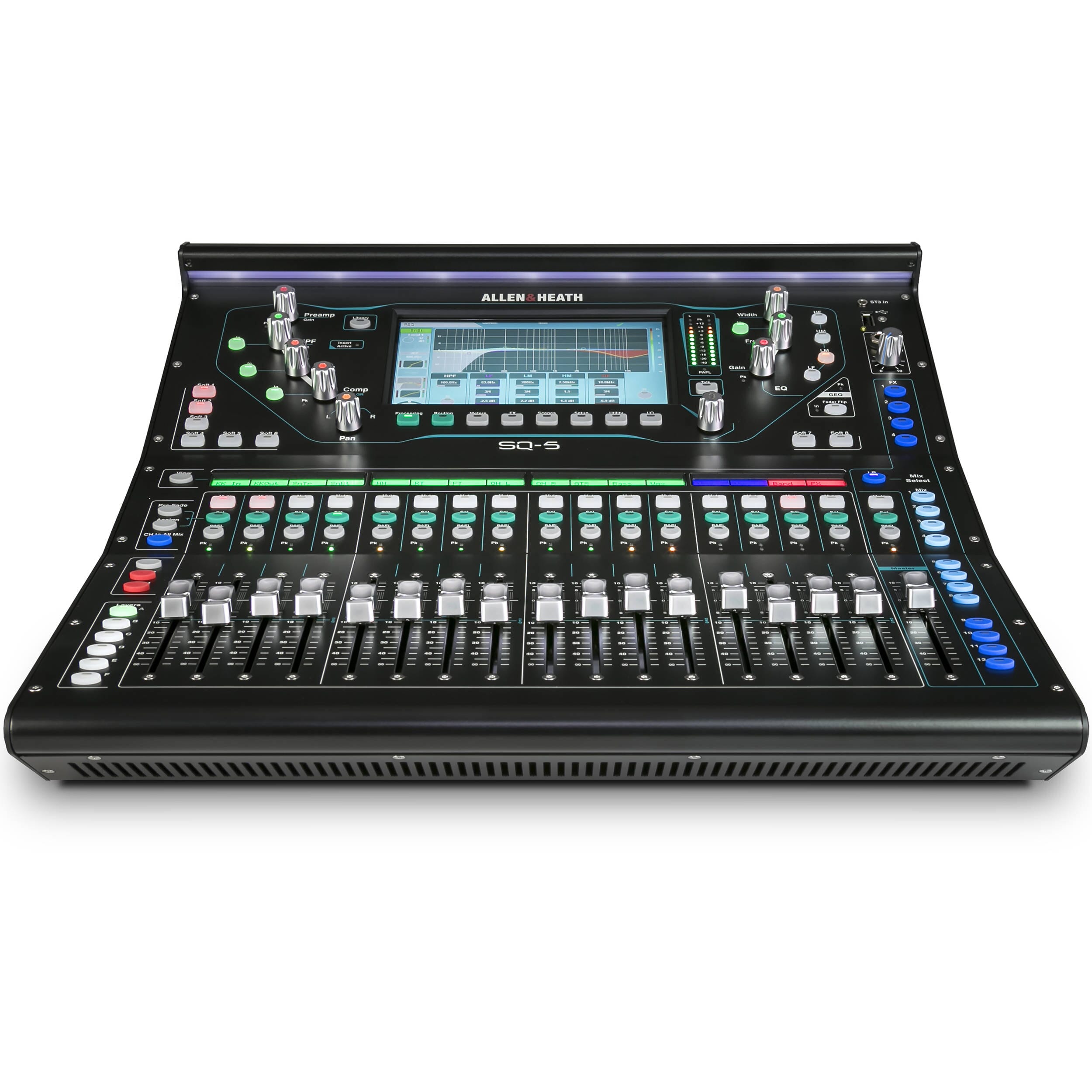 Allen&Heath SQ5 - Mixer Digital de 48-canales con 17 Faders Mixers/Consolas Allen & Heath 