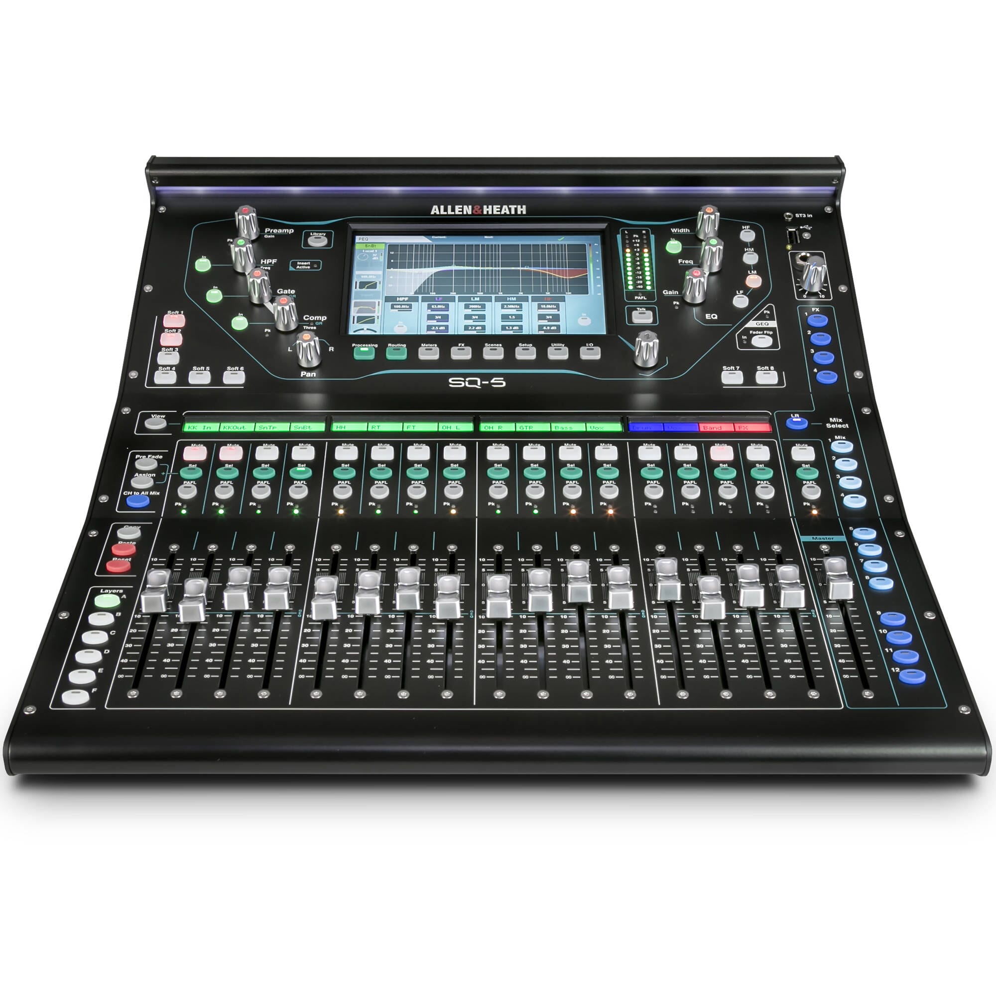 Allen&Heath SQ5 - Mixer Digital de 48-canales con 17 Faders Mixers/Consolas Allen & Heath 