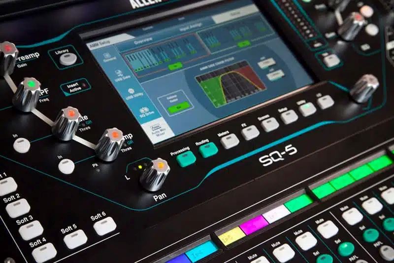 Allen&Heath SQ5 - Mixer Digital de 48-canales con 17 Faders Mixers/Consolas Allen & Heath 