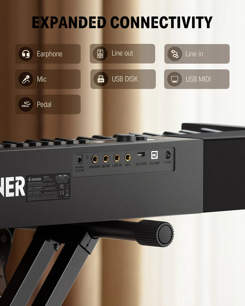 DONNER DEP-20 LITE Piano digital 88 Teclas