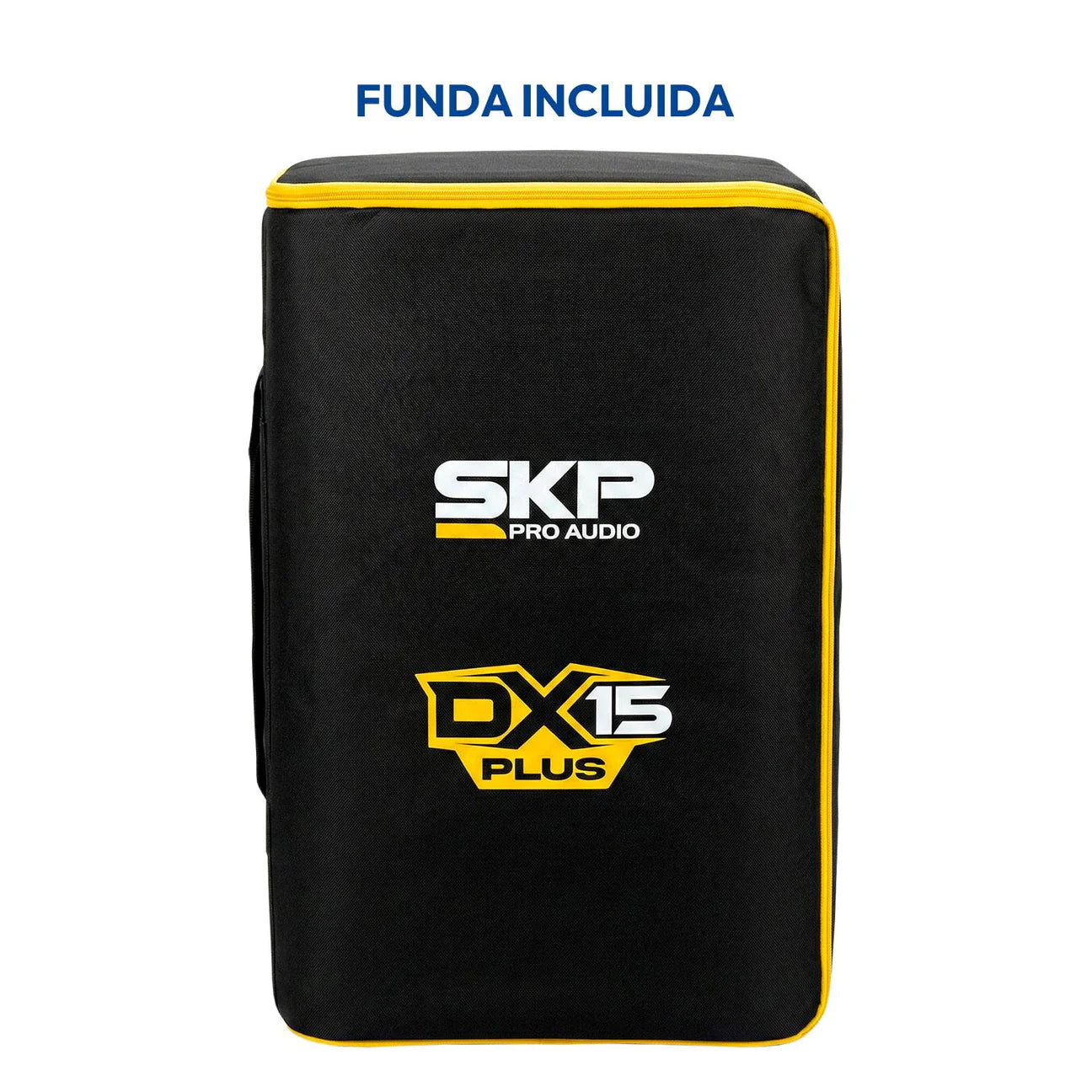 SKP DX15 Plus Caja Acustica Activa 800W RMS, DSP, Bluetooth TWS + Atril y Funda Incluidos
