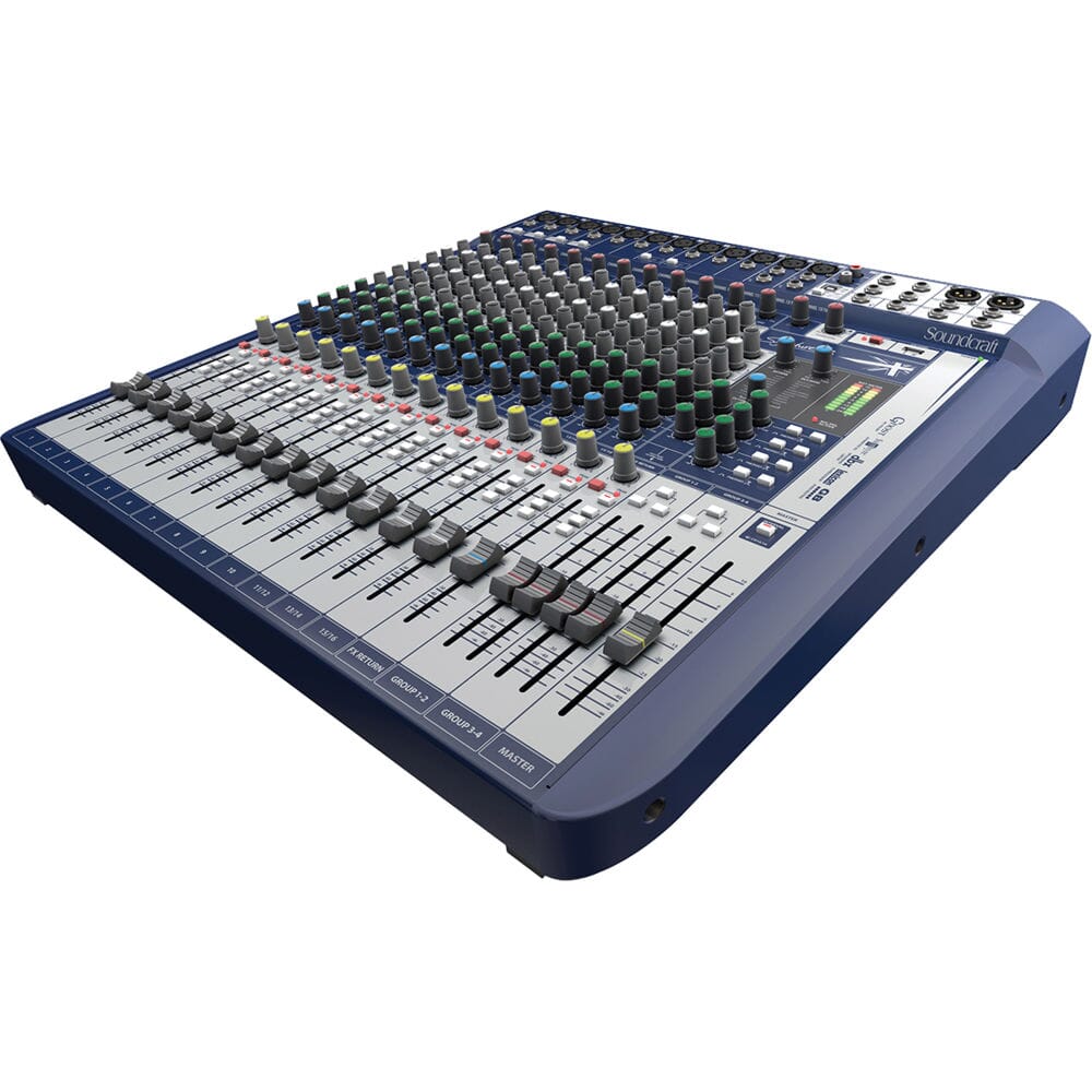 Consola Análoga Soundcraft Signature 16 Mixers/Consolas Soundcraft 