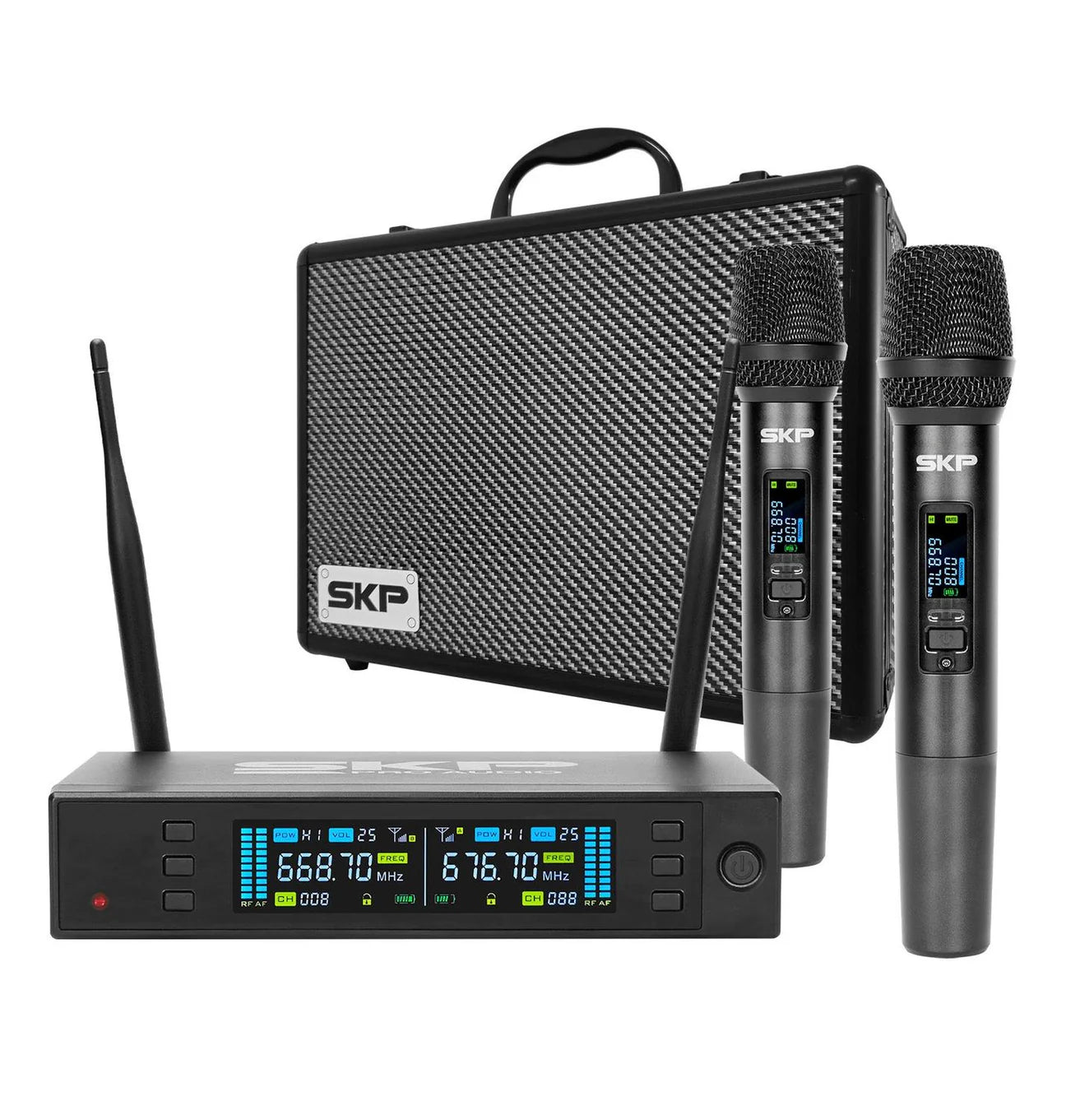 SKP Clarity II Micrófono Inalámbrico doble Profesional