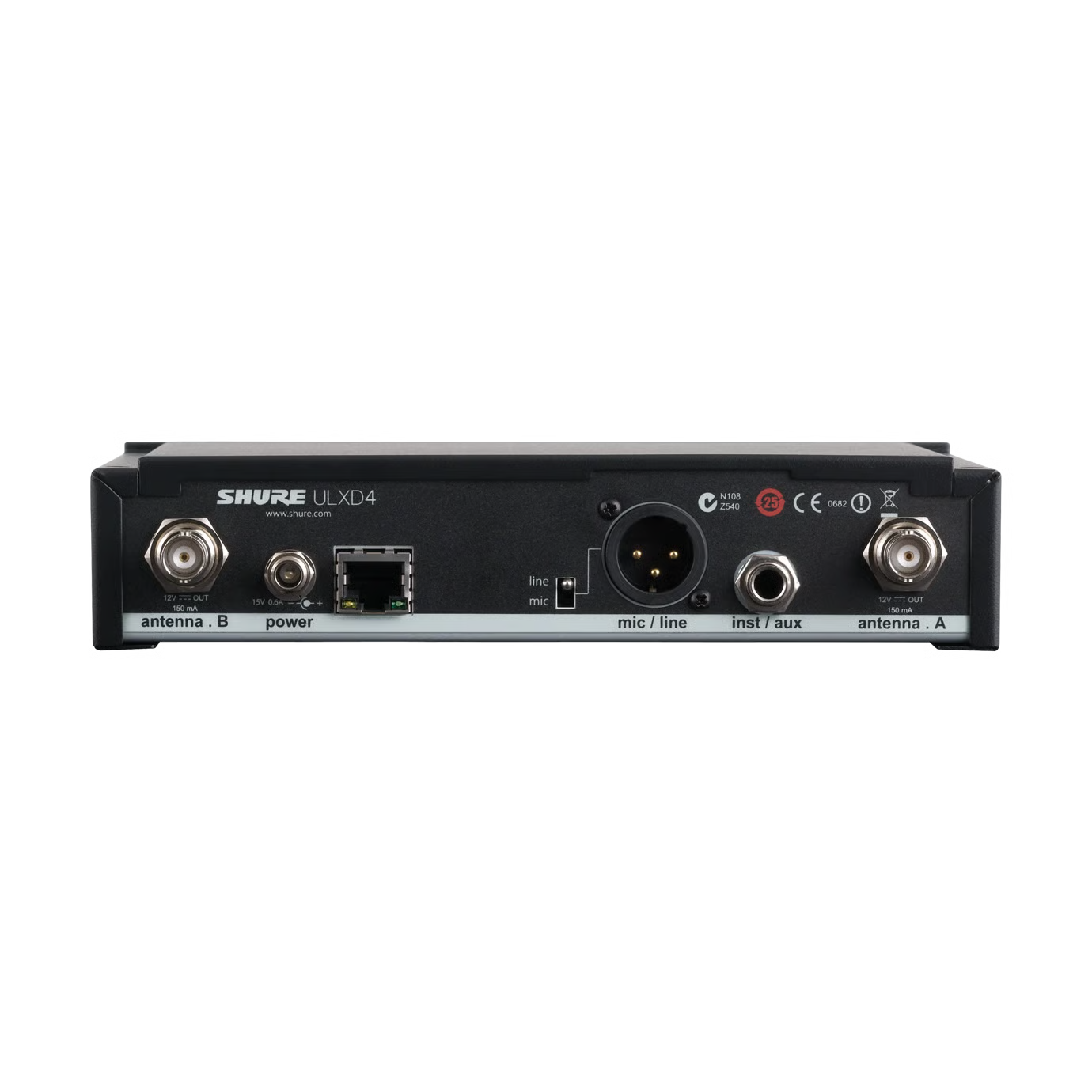 Shure ULXD4 Receptor Inalámbrico Digital Banda G50