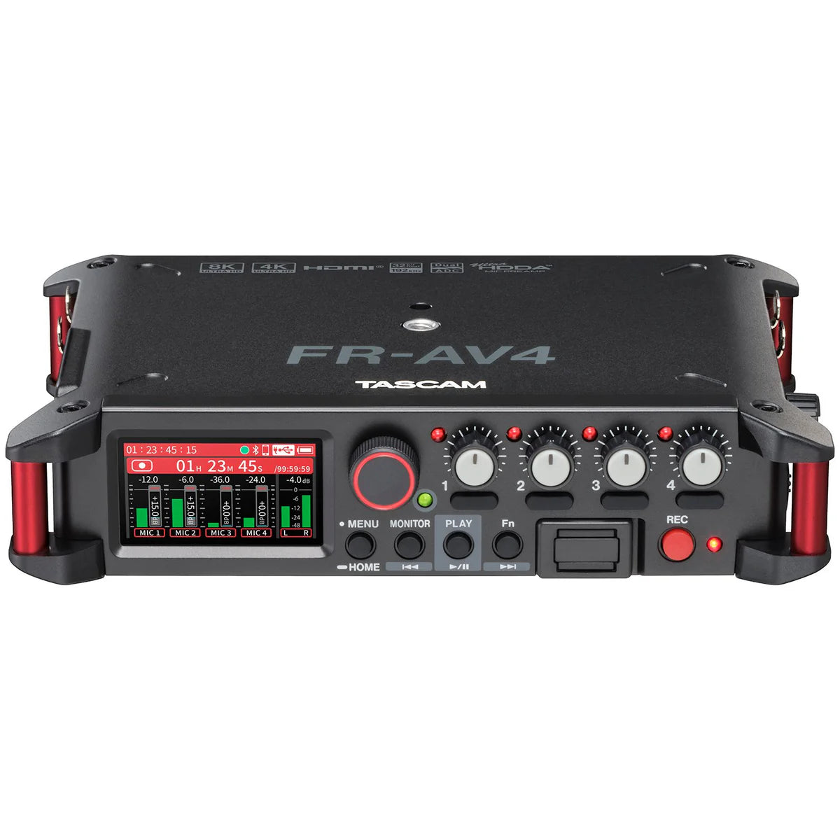 FR-AV4 Grabador de campo de 4 canales y 32 bits flotantes