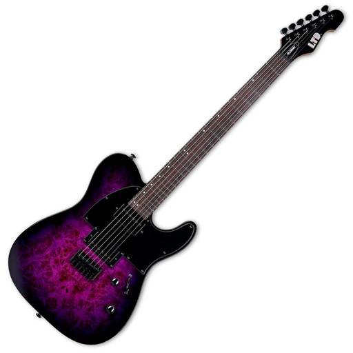 Guitarra Eléctrica LTD TE-200DX - Purple Burst
