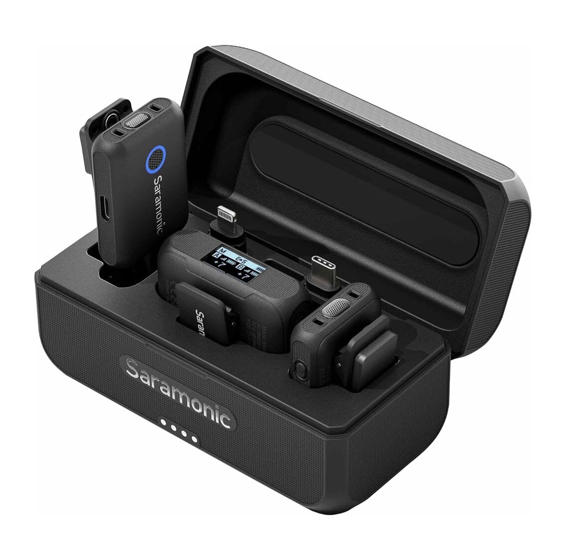 Saramonic Micrófono Blink 500 B2+ Inalámbrico Dual para Cámaras Móvile