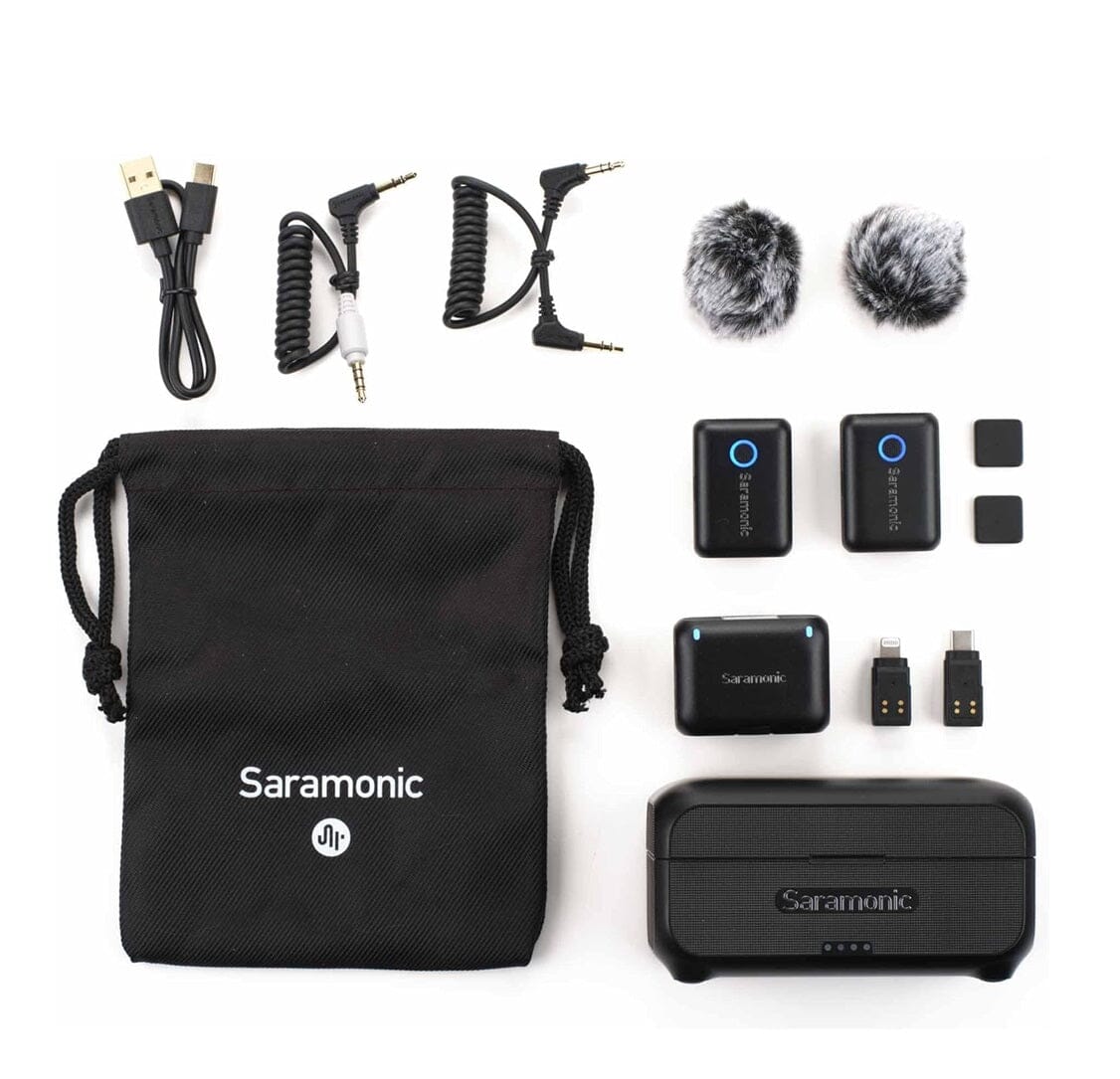 Saramonic Micrófono Blink 500 B2+ Inalámbrico Dual para Cámaras Móvile